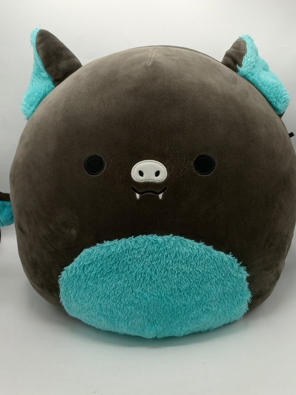 16" Squishmallows Aldous Fruit Bat Teal & Black Jazwares Kellytoy Jumbo Large